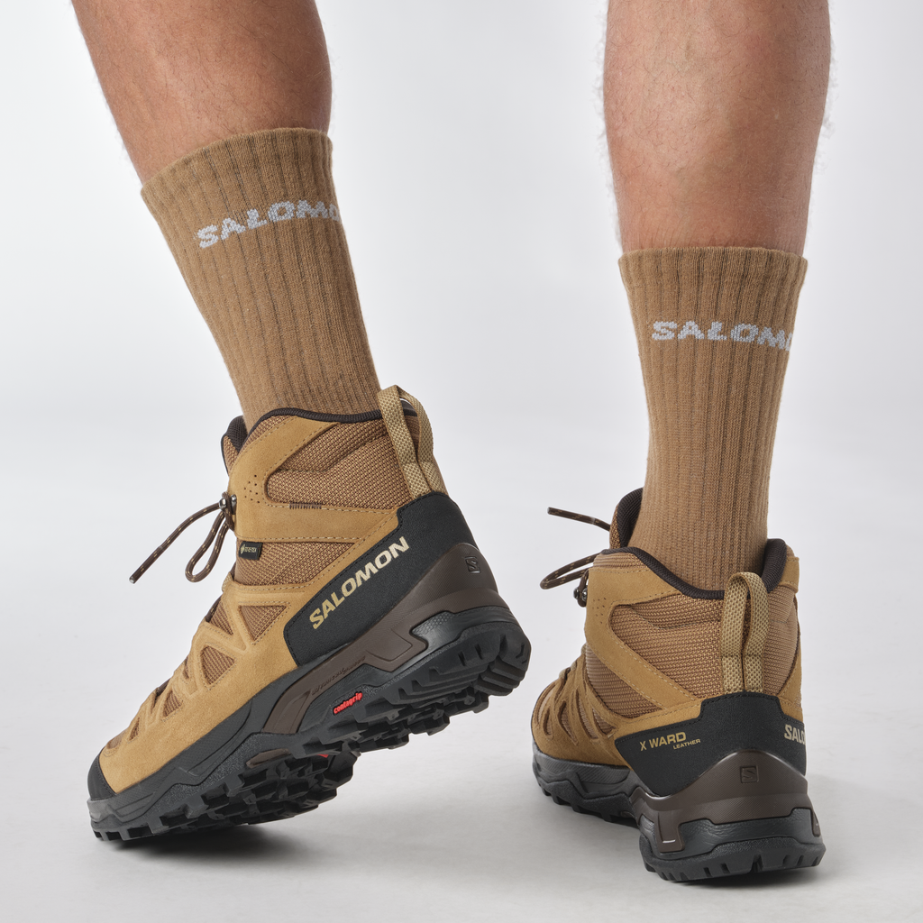 Salomon leather boots hotsell