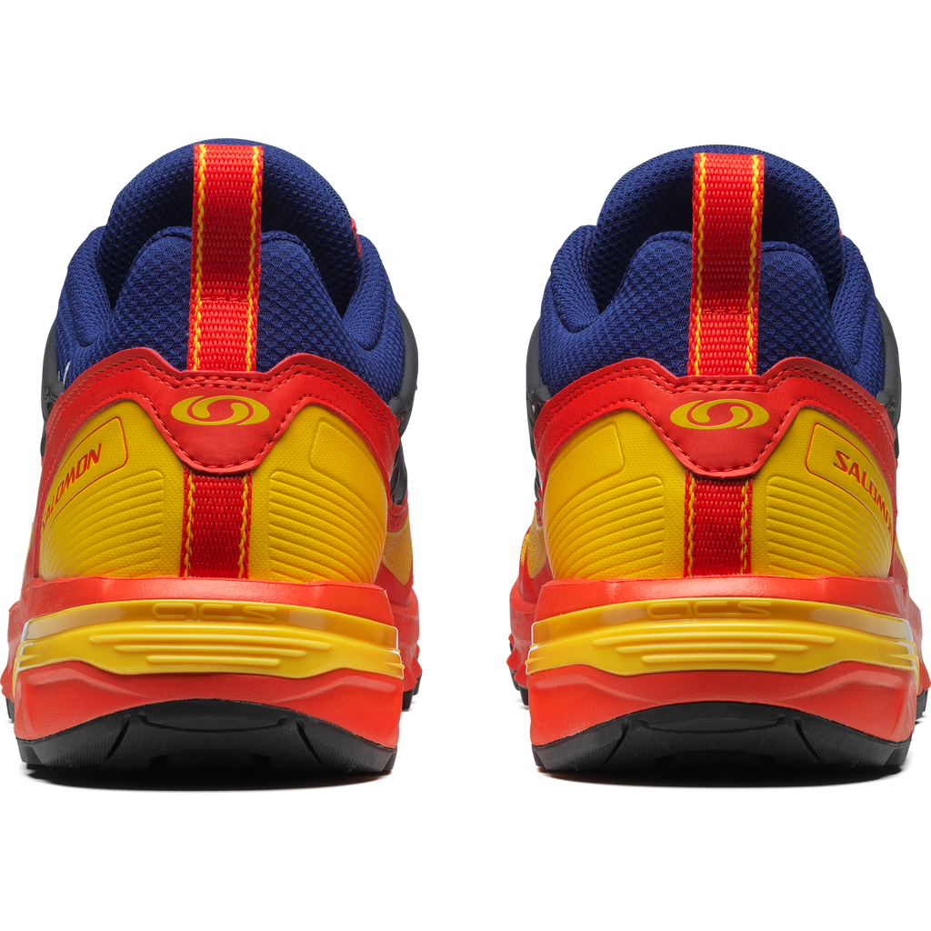 ◆Salomon◆ ACS Heritage Pack Cherry Tomato Blue Print Lemon Salomon Unisex ACS + Heritage Pack Cherry Tomato / Blue