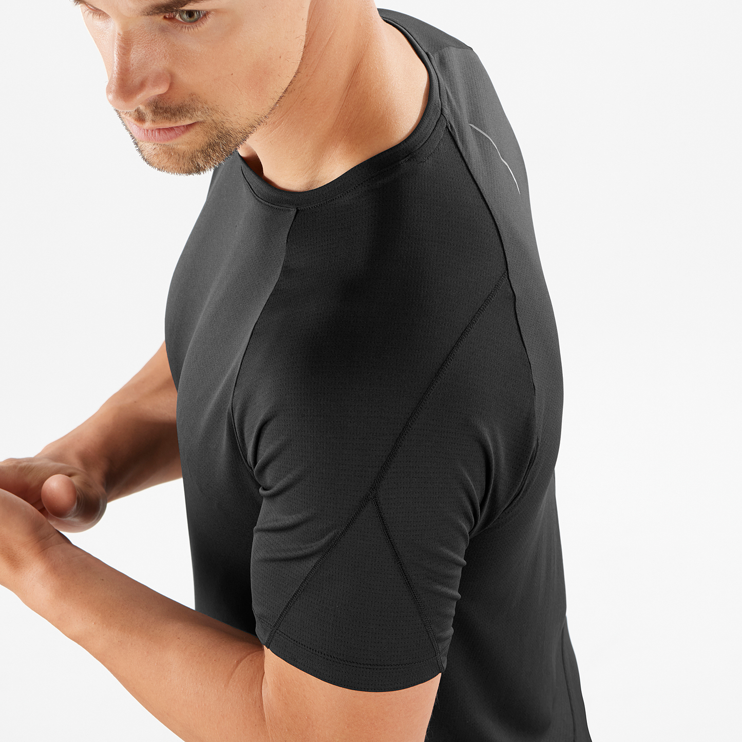 CROSS RUN SHORT SLEEVE TEE MEN'S