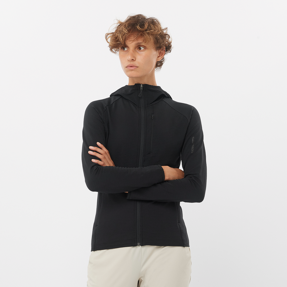 ESSENTIAL LIGHTWARM FULL ZIP HOODIE WOMEN'S