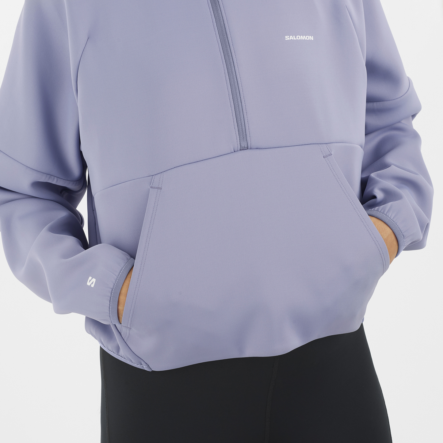 SHAKEout HALF-ZIP CROP SWEATER WOMEN'S