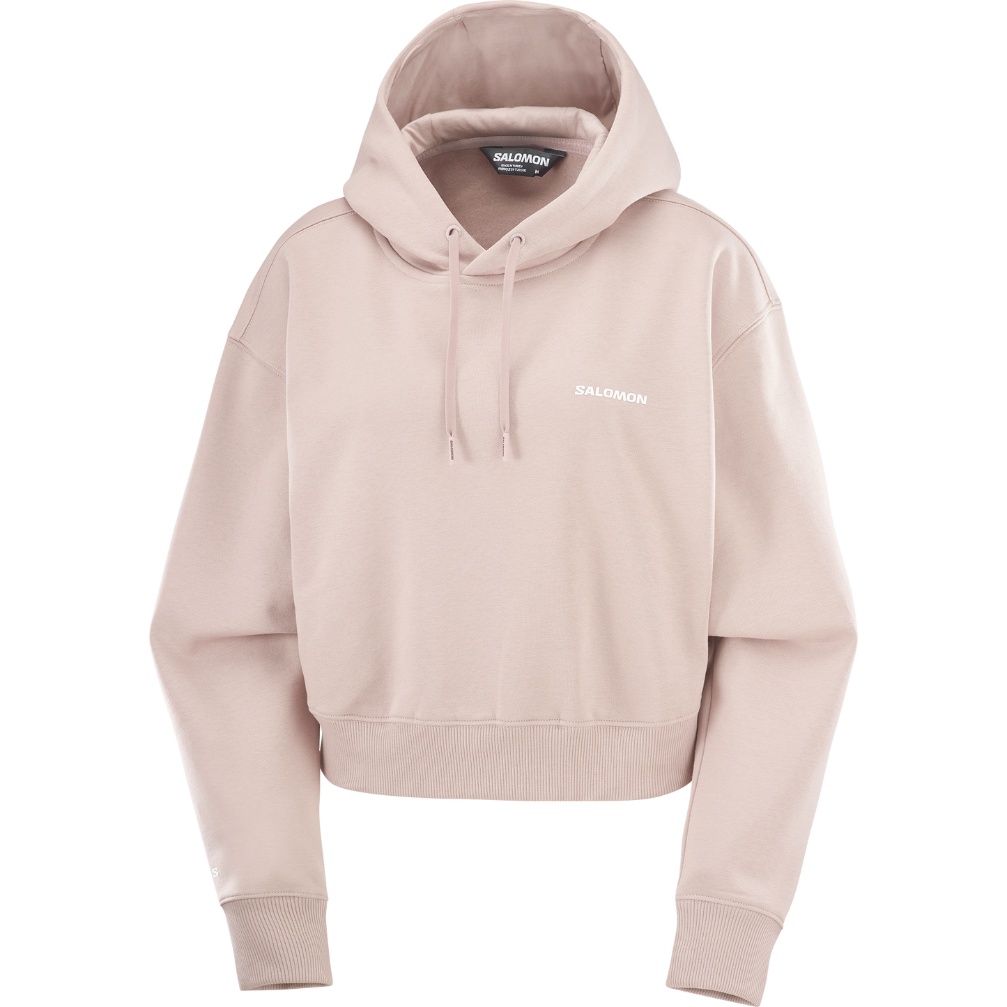 SALOMON LOGO SHORT HOODIE WOMEN'S