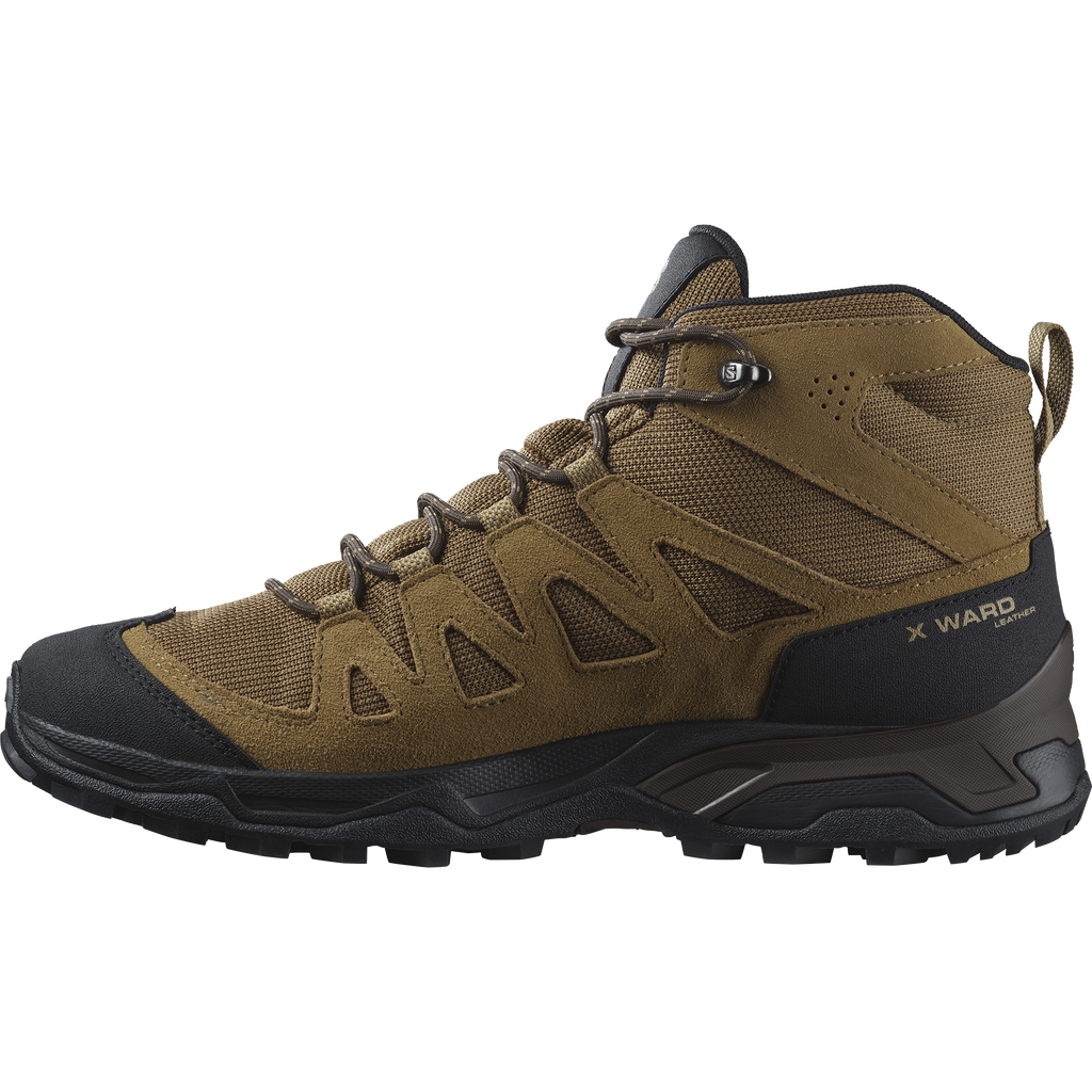 Salomon leather online hiking boots