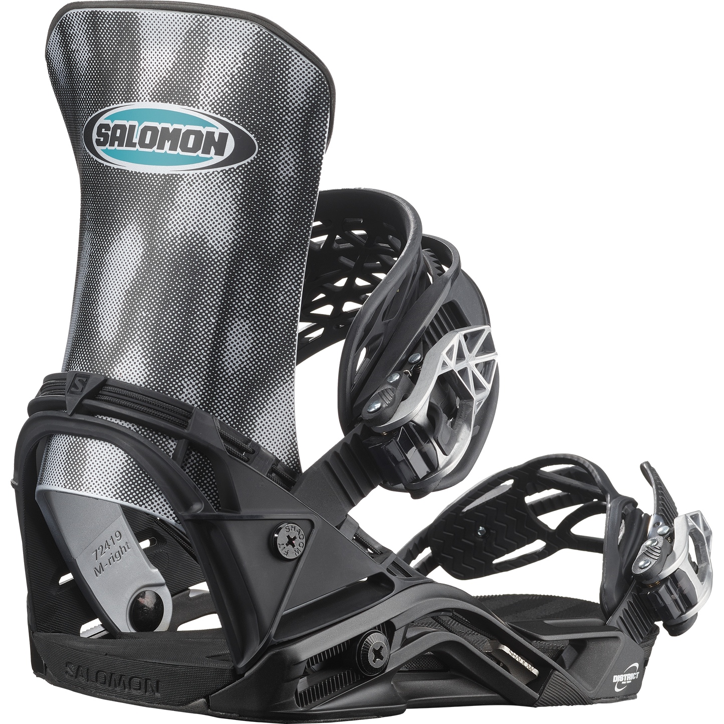 DISTRICT PRO TEAM SNOWBOARD BINDING MEN'S