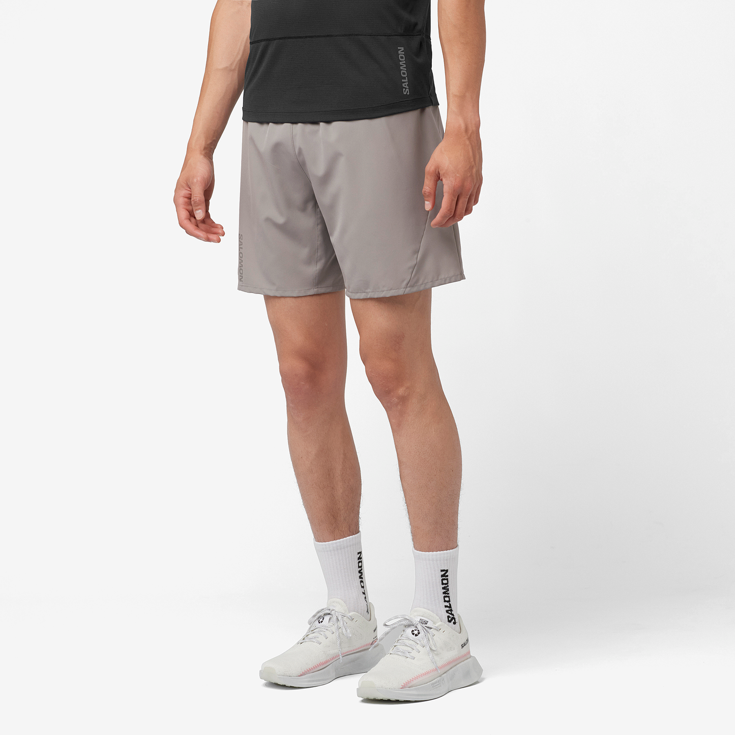 Salomon running online shorts mens