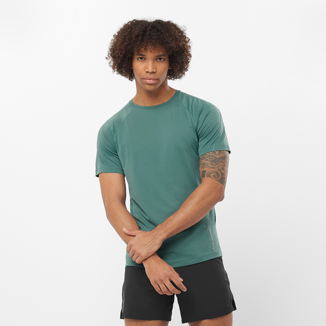 CROSS RUN SS TEE MEN'S