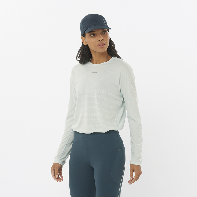 SENSE AERO LS TEE GFX WOMEN'S