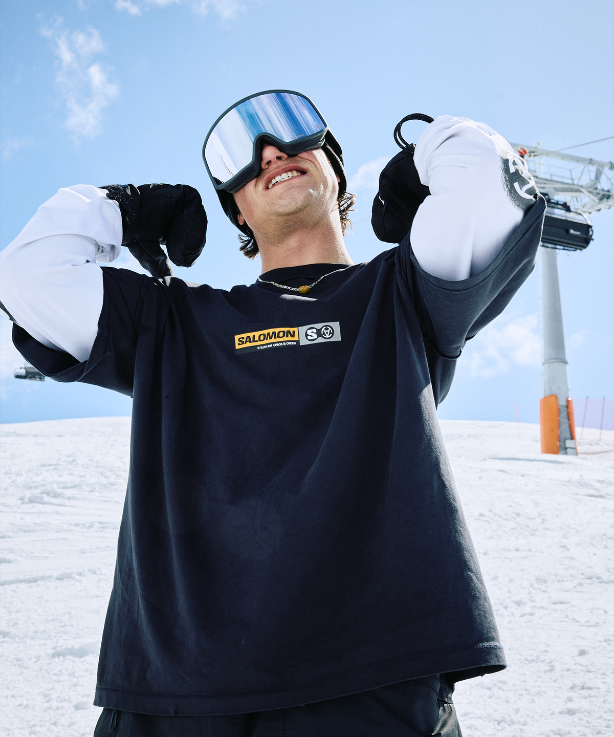 SALOMON LONG SLEEVE TEE SLAM JAM