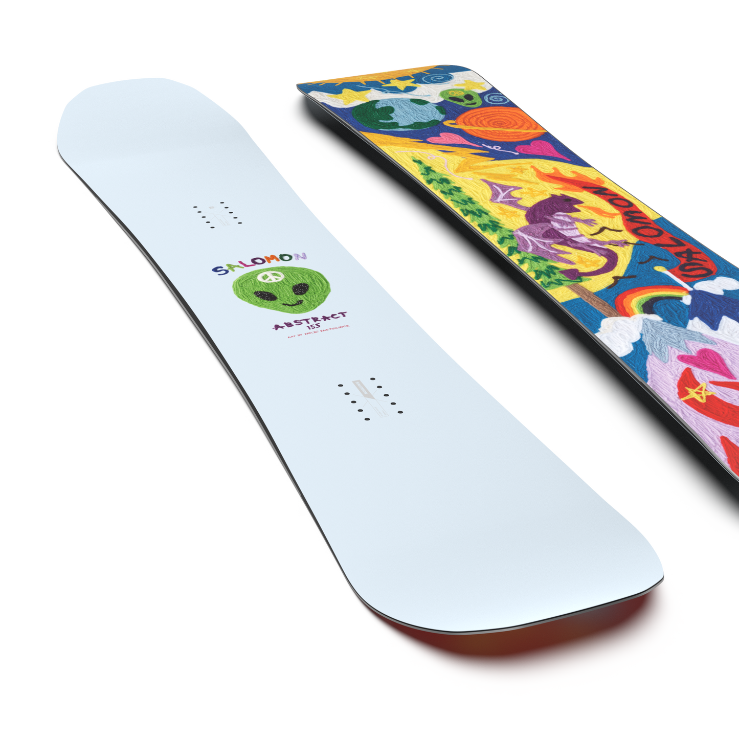 ABSTRACT SNOWBOARD